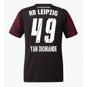 Fotbalové Dres RB Leipzig Yan Diomande #49 Třetí Oblečení 2025-26 Krátký Rukáv